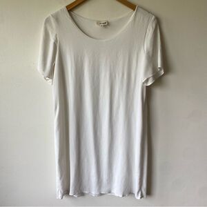 Aritzia Wilfred Free white lined shift dress size medium